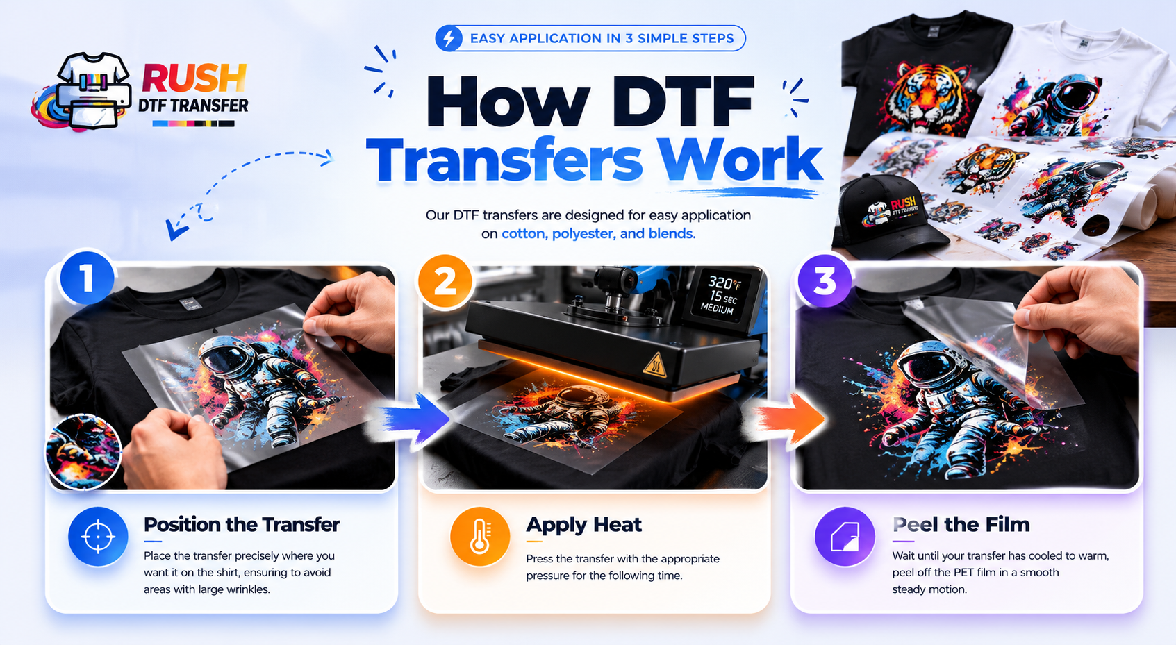 RUSH DTF TRANSFER