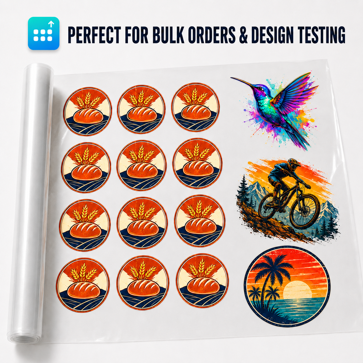 Custom DTF Gang Sheet Transfer – Upload Your Artwork
