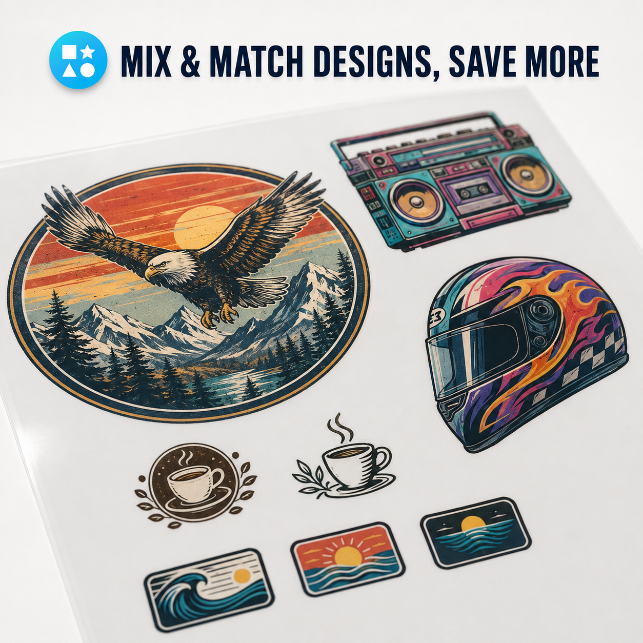 Custom DTF Gang Sheet Transfer – Upload Your Artwork